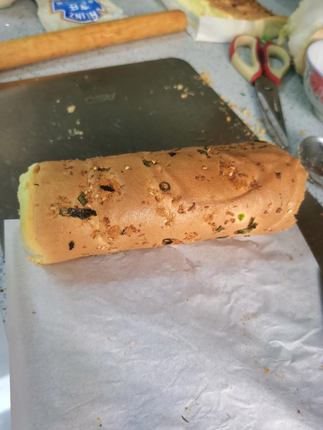 怎么卷都不裂的肉松蛋糕卷