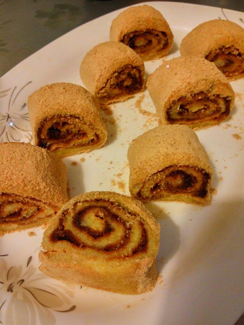 驴打滚儿(豆面糕)