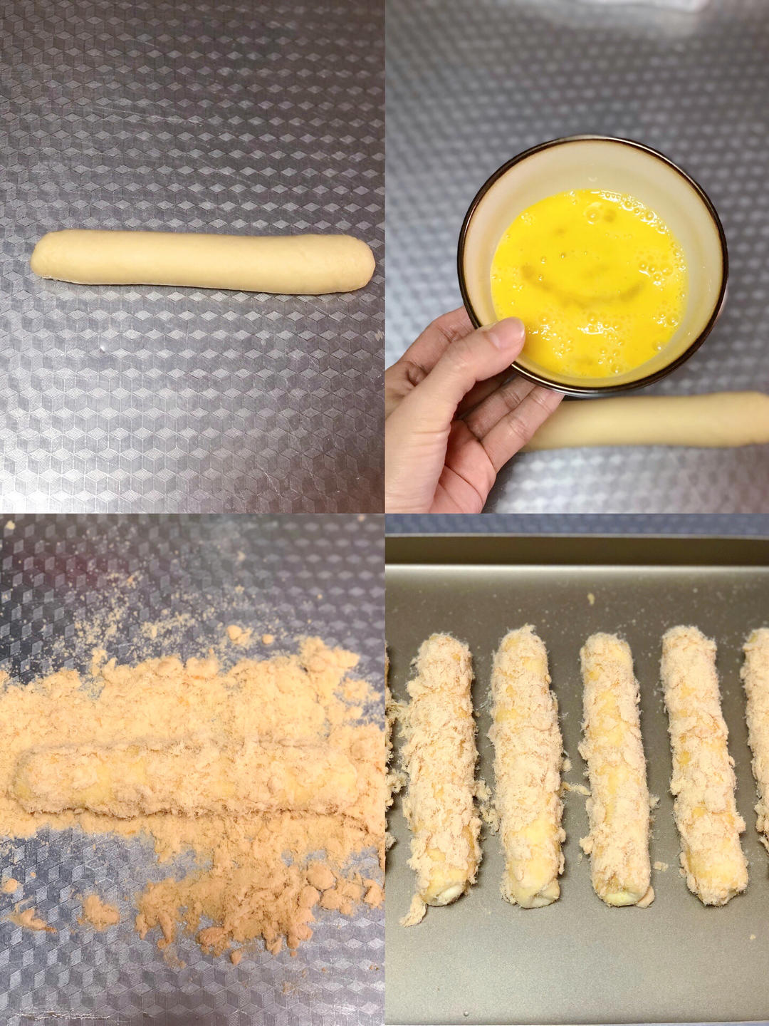 纯奶手撕吐司的做法 步骤1