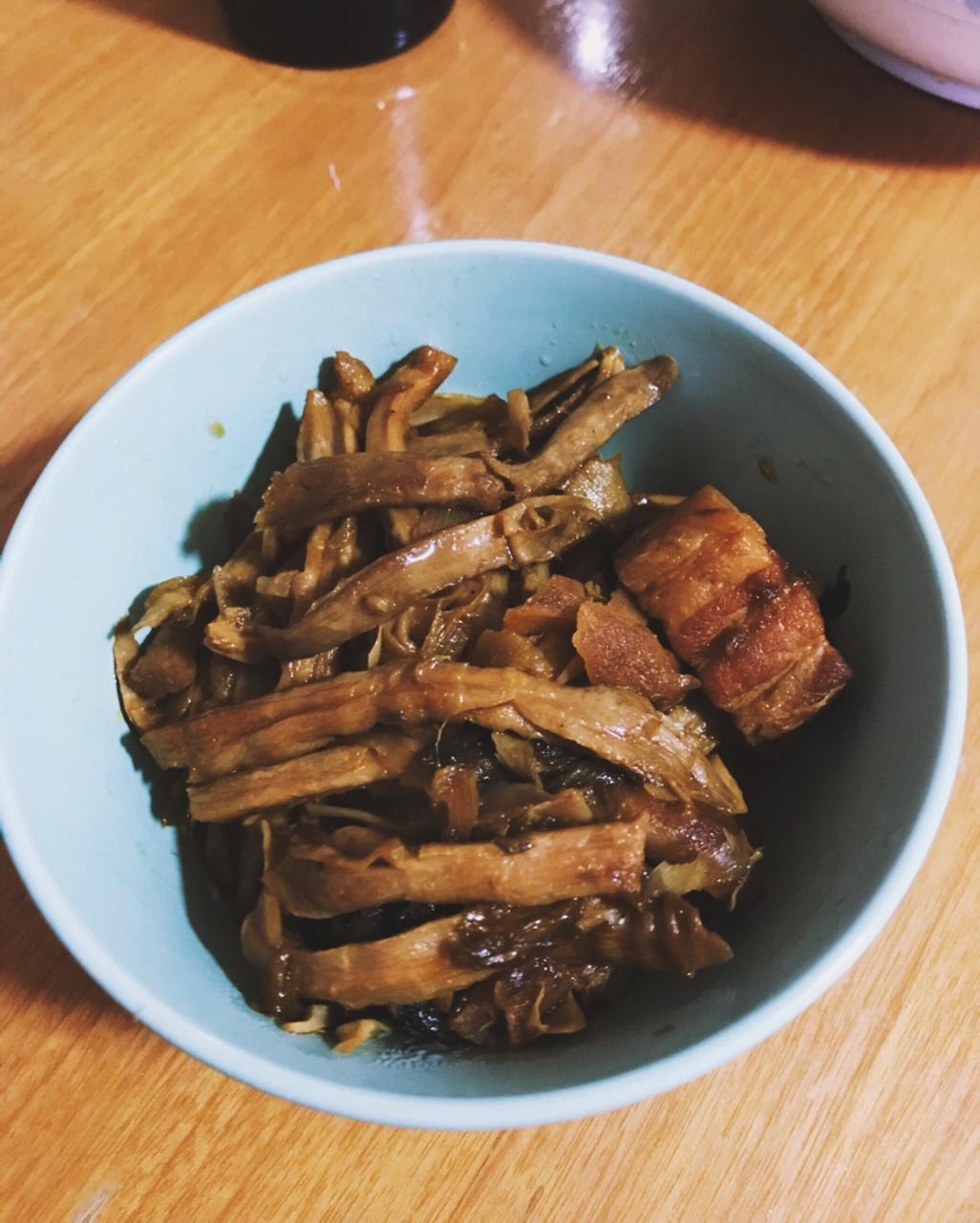 笋干烧肉