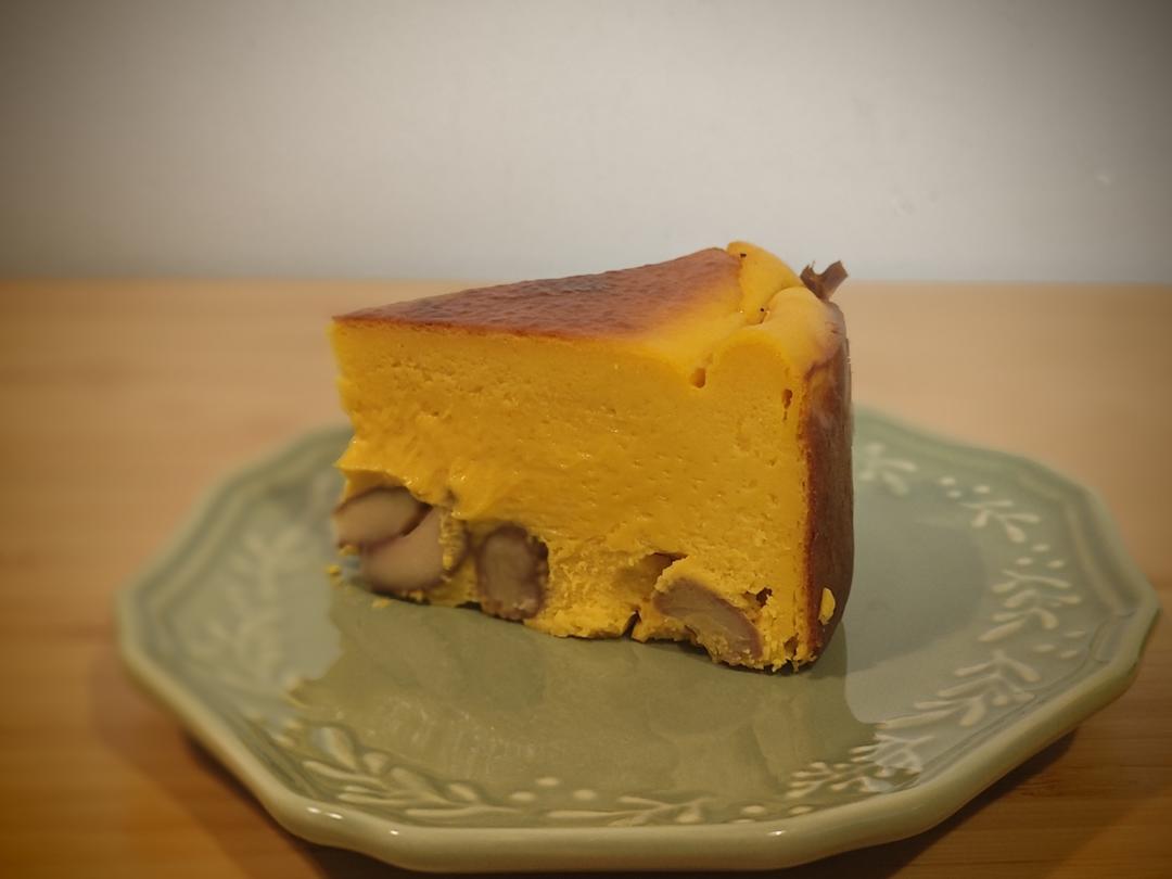 南瓜栗子巴斯克蛋糕