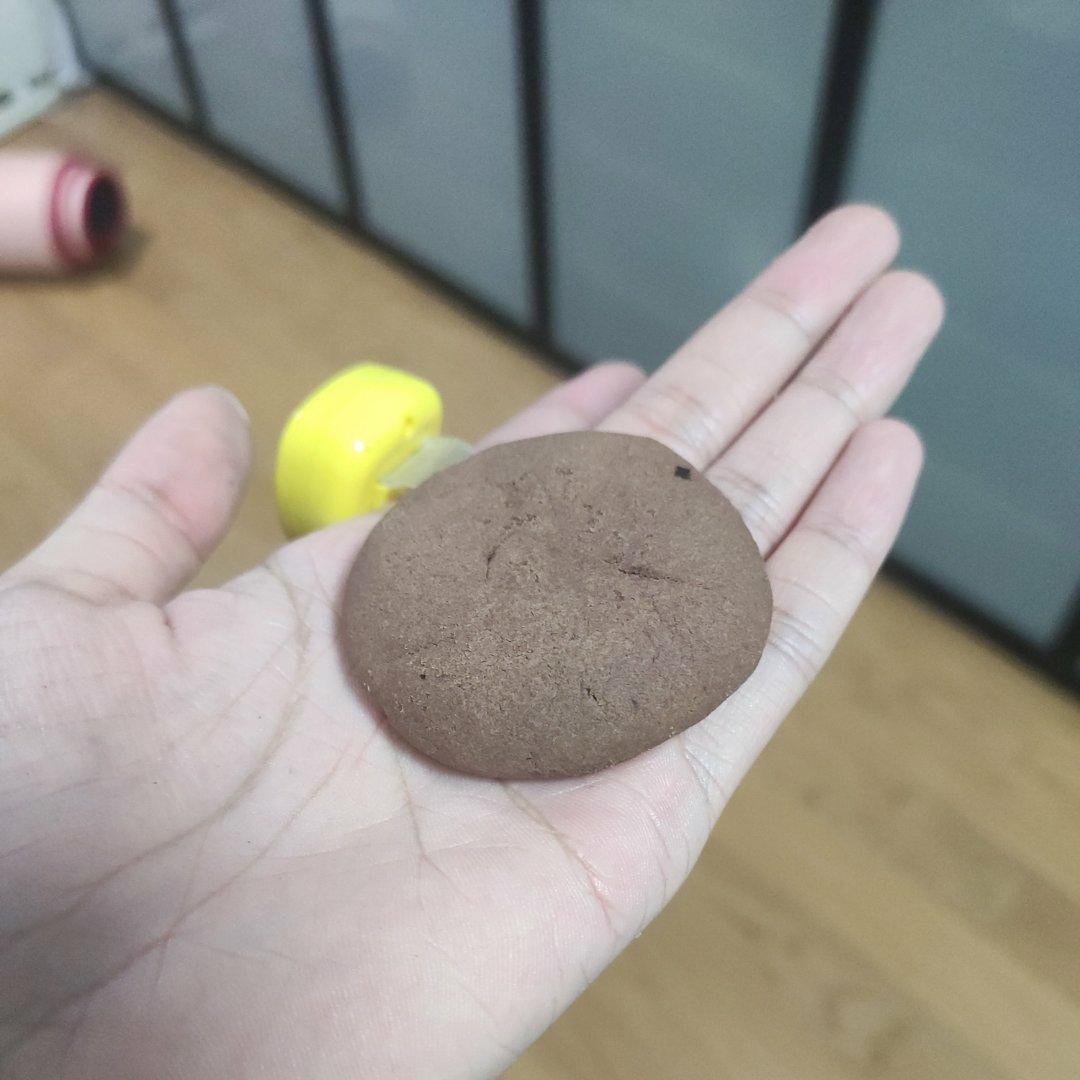 外酥里软，超好吃烤箱美食，可可麻薯软曲奇