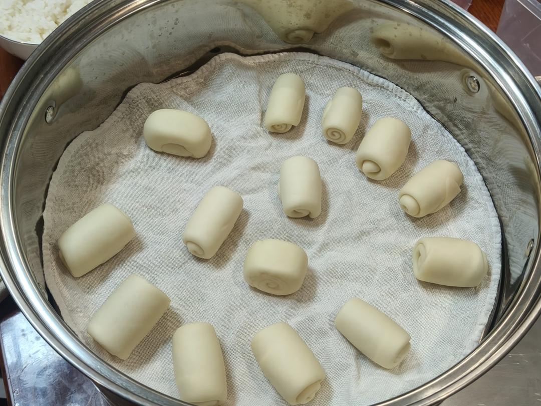 一发奶香小馒头，口感特别好！
