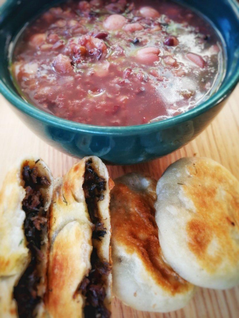 简易梅干菜饼