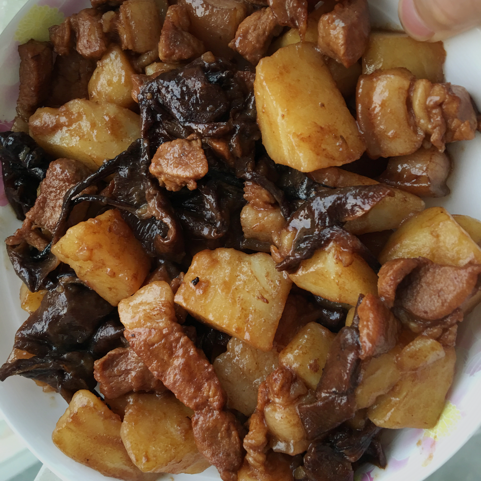 豆干蘑菇小炖肉