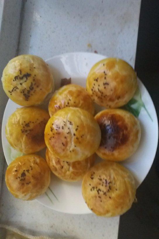板栗飘香～新手都能学会的甜香板栗饼。(˶‾᷄ ⁻̫ ‾᷅˵)