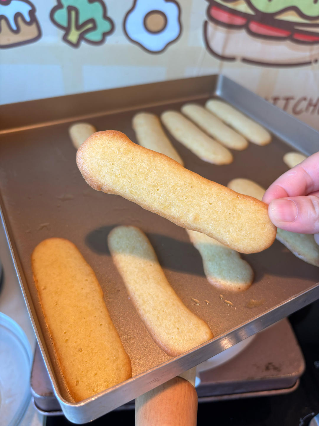香脆法式经典猫舌头饼干|简单快手|消耗蛋白