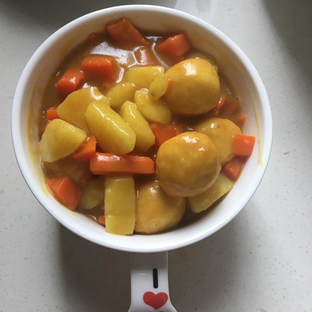 全蔬咖喱土豆