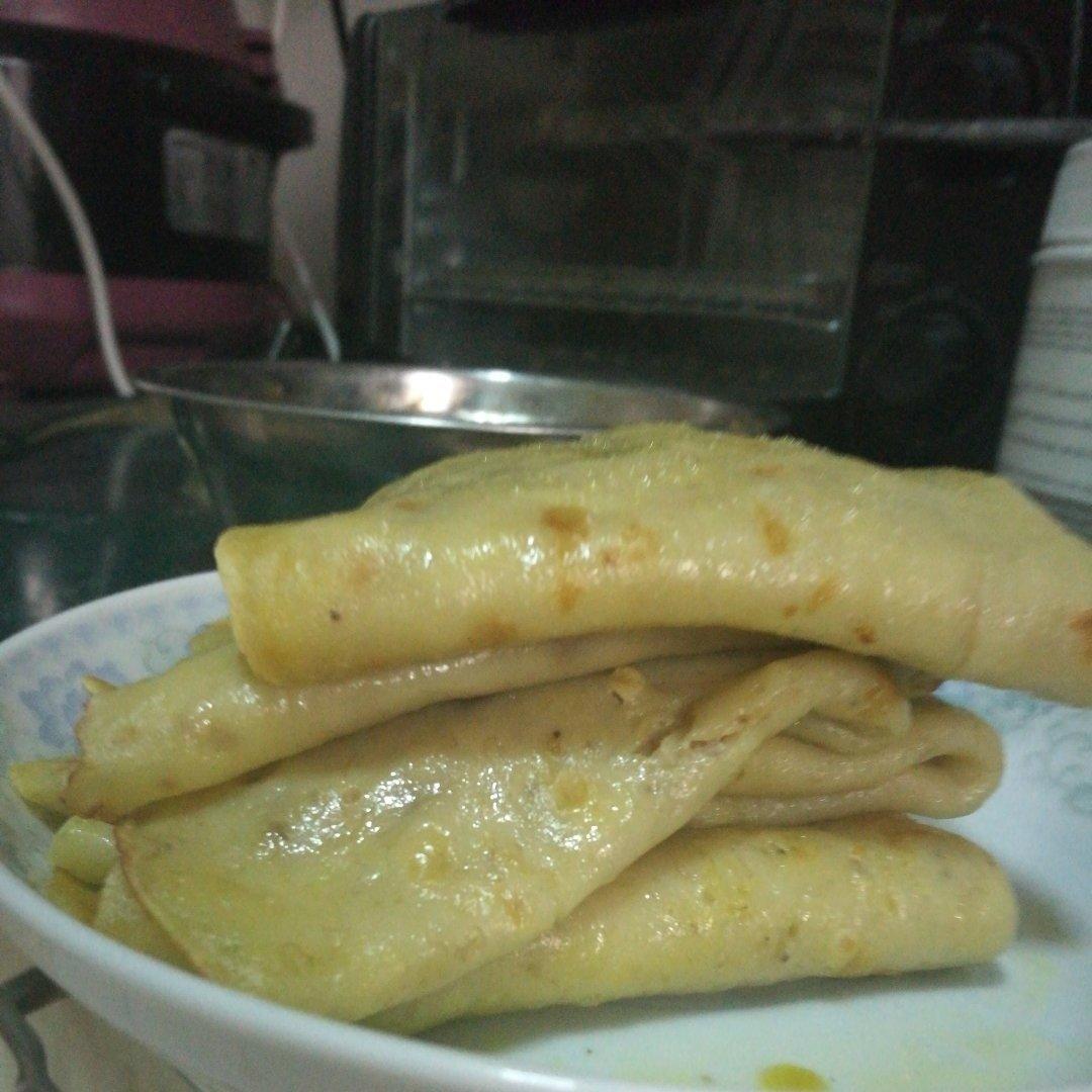蜂蜜香蕉煎饼