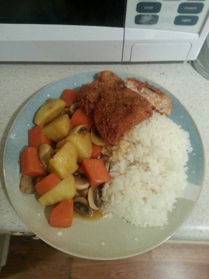 炸猪排咖喱饭