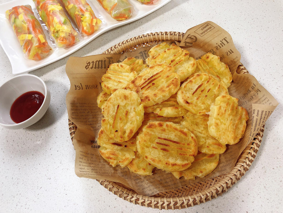 香煎田园土豆饼