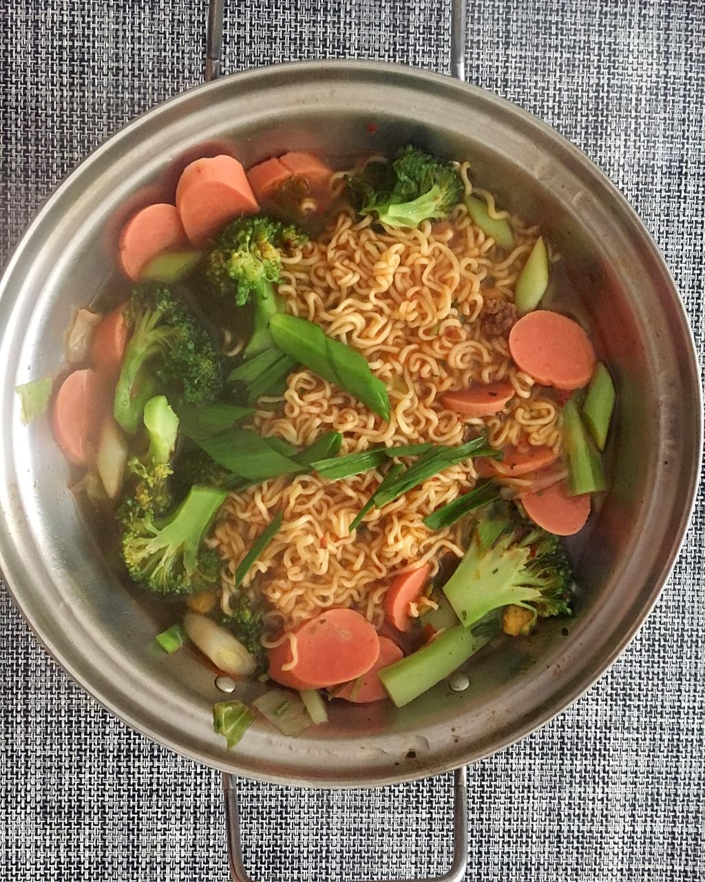 一苇之城做的美味泡面
