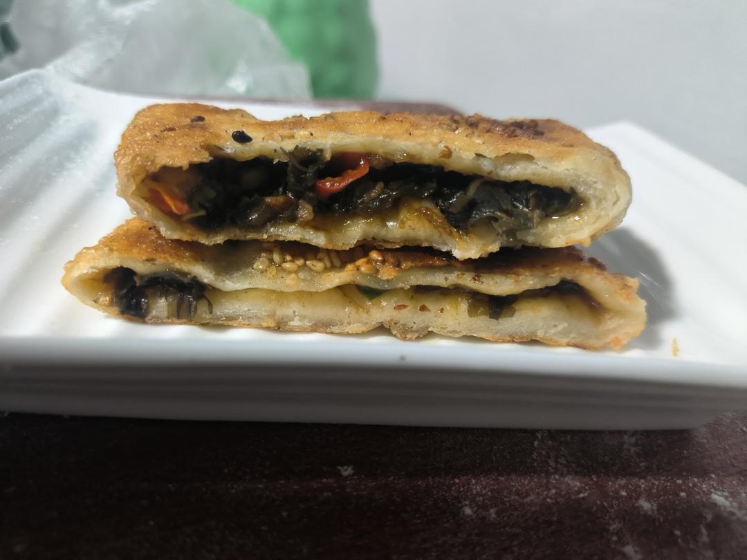 【梅干菜烧饼】