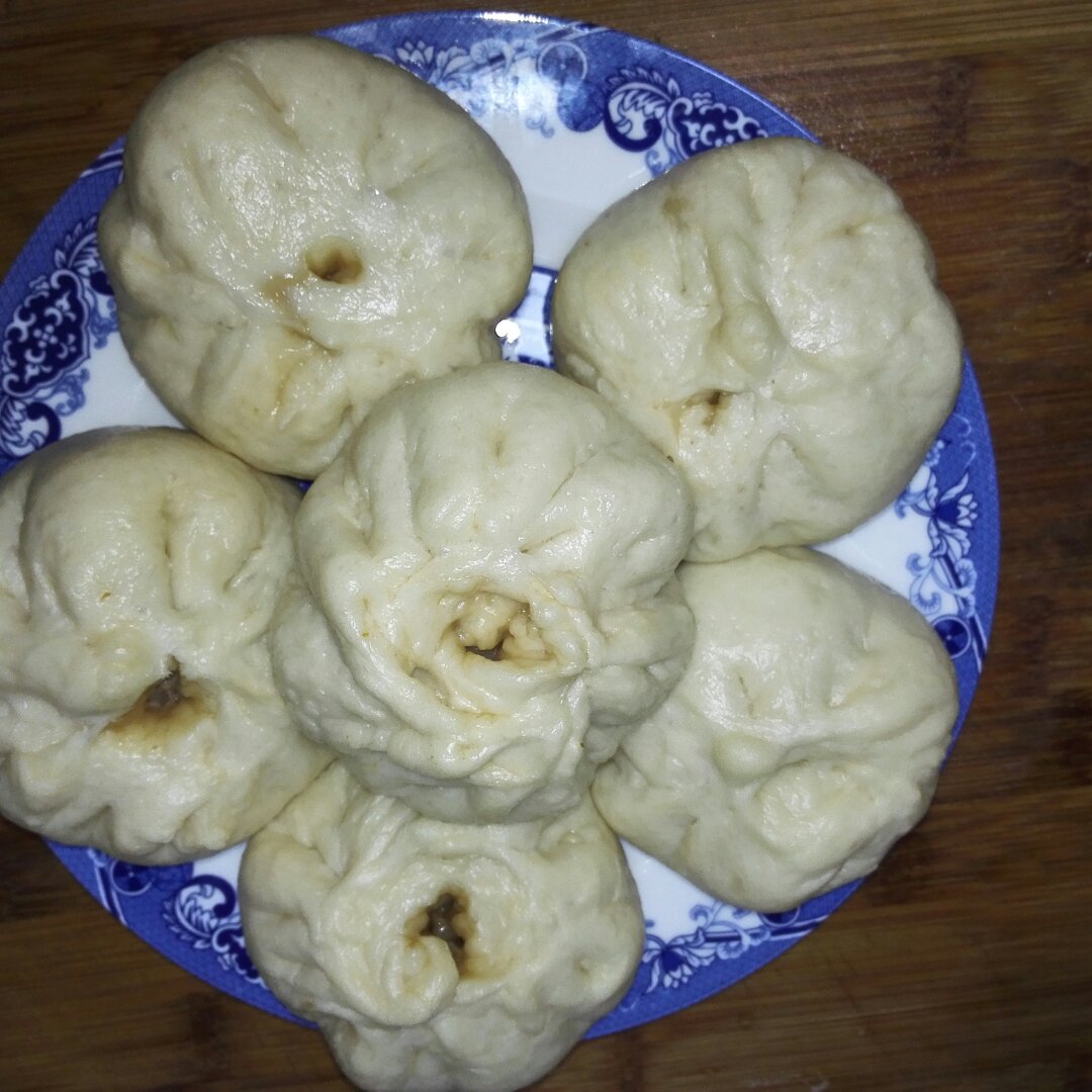 家庭手工肉馅大包子