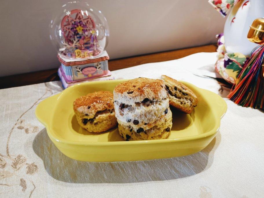 奶油巧克力司康