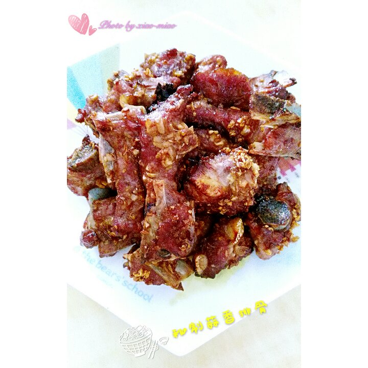 香到骨头里的蒜香排骨（烤箱）