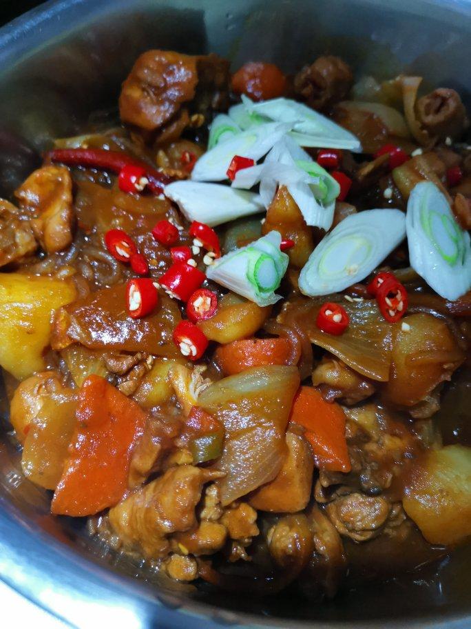 韩式大盘鸡——安东炖鸡