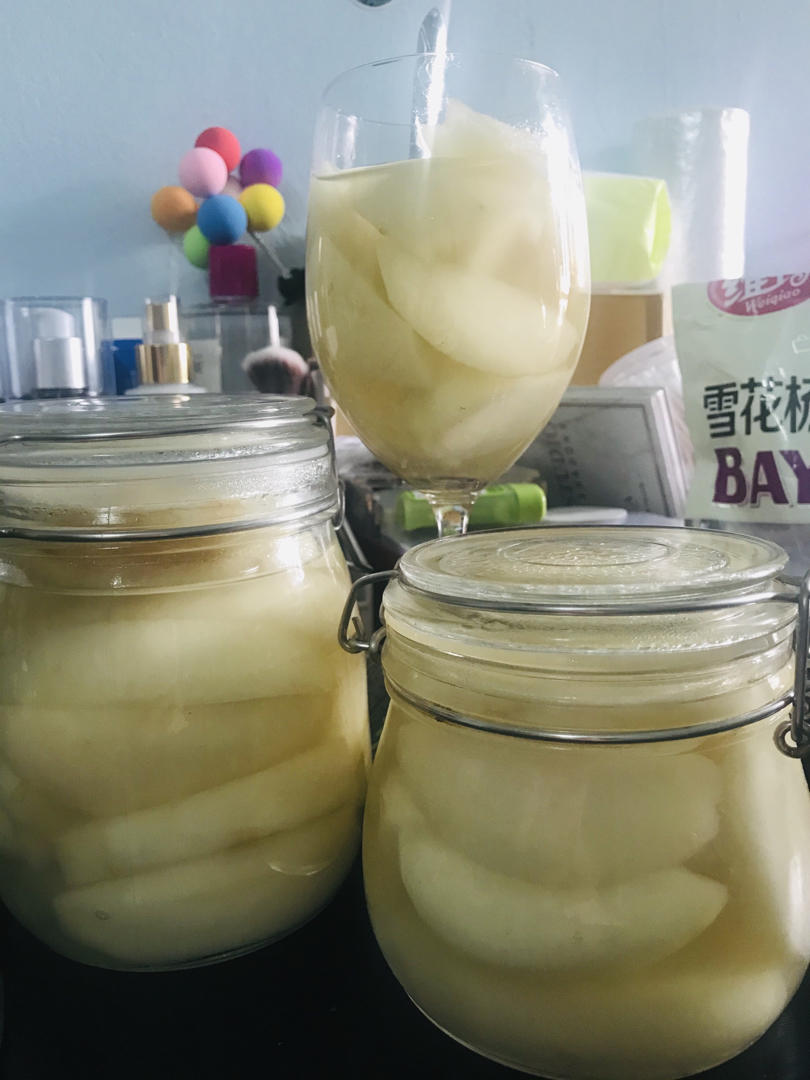 手残党都会的糖水桃罐头