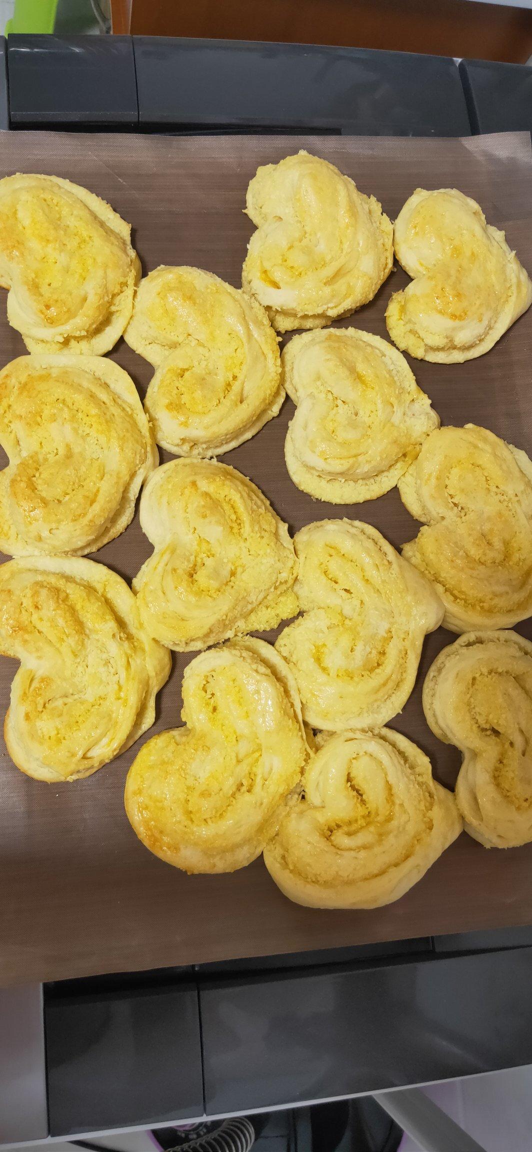 椰蓉淡奶油面包(一次发酵)附椰蓉馅做法