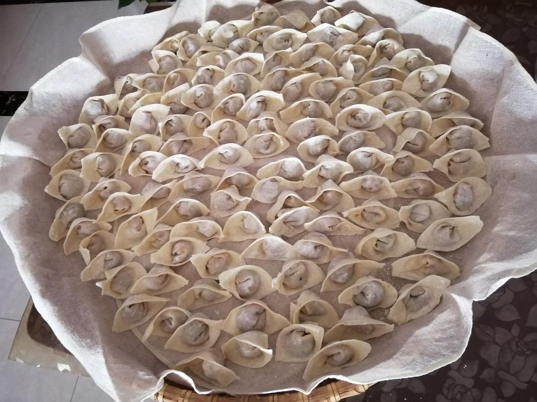 元宝馄饨的包法