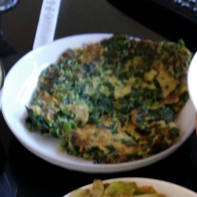 韭菜鸡蛋饼