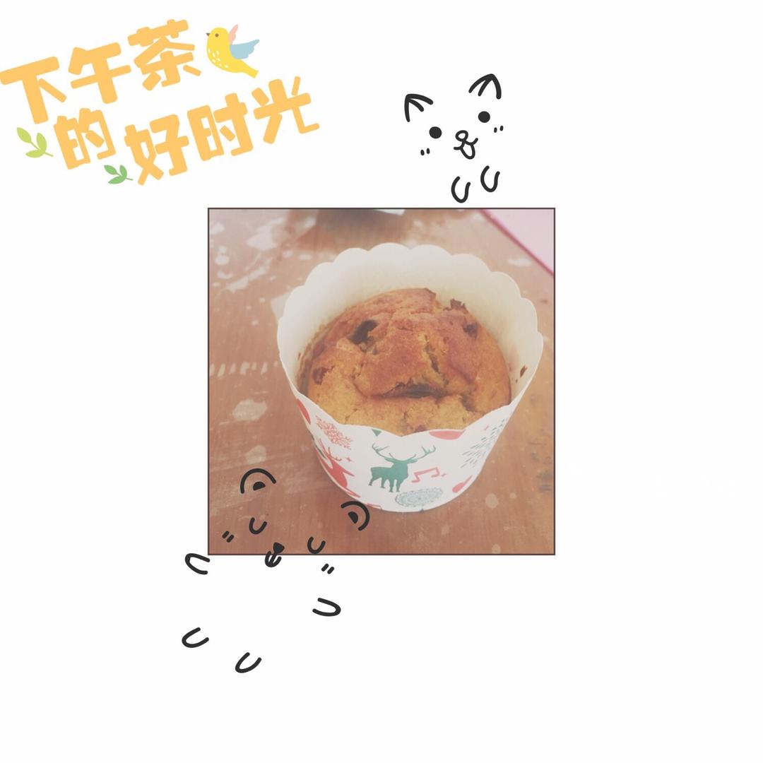 快手香蕉纸杯蛋糕