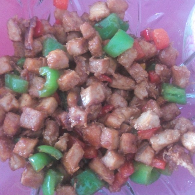 青椒肉段