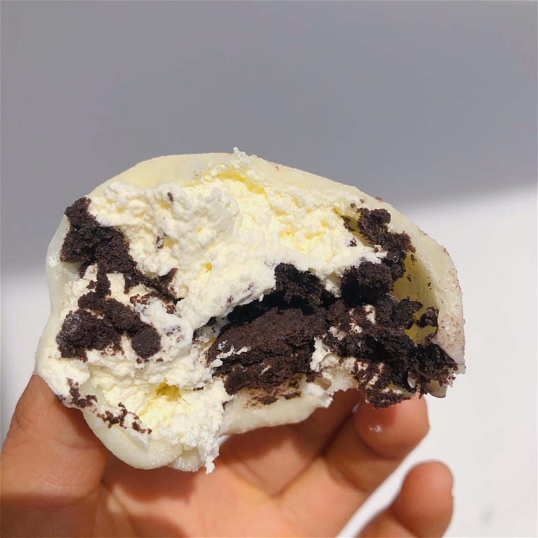 百吃不厌❗️不会硬皮的奥利奥雪媚娘