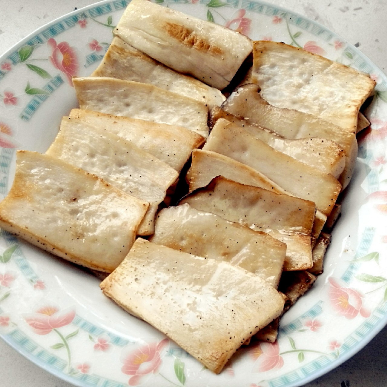 干煎杏鲍菇