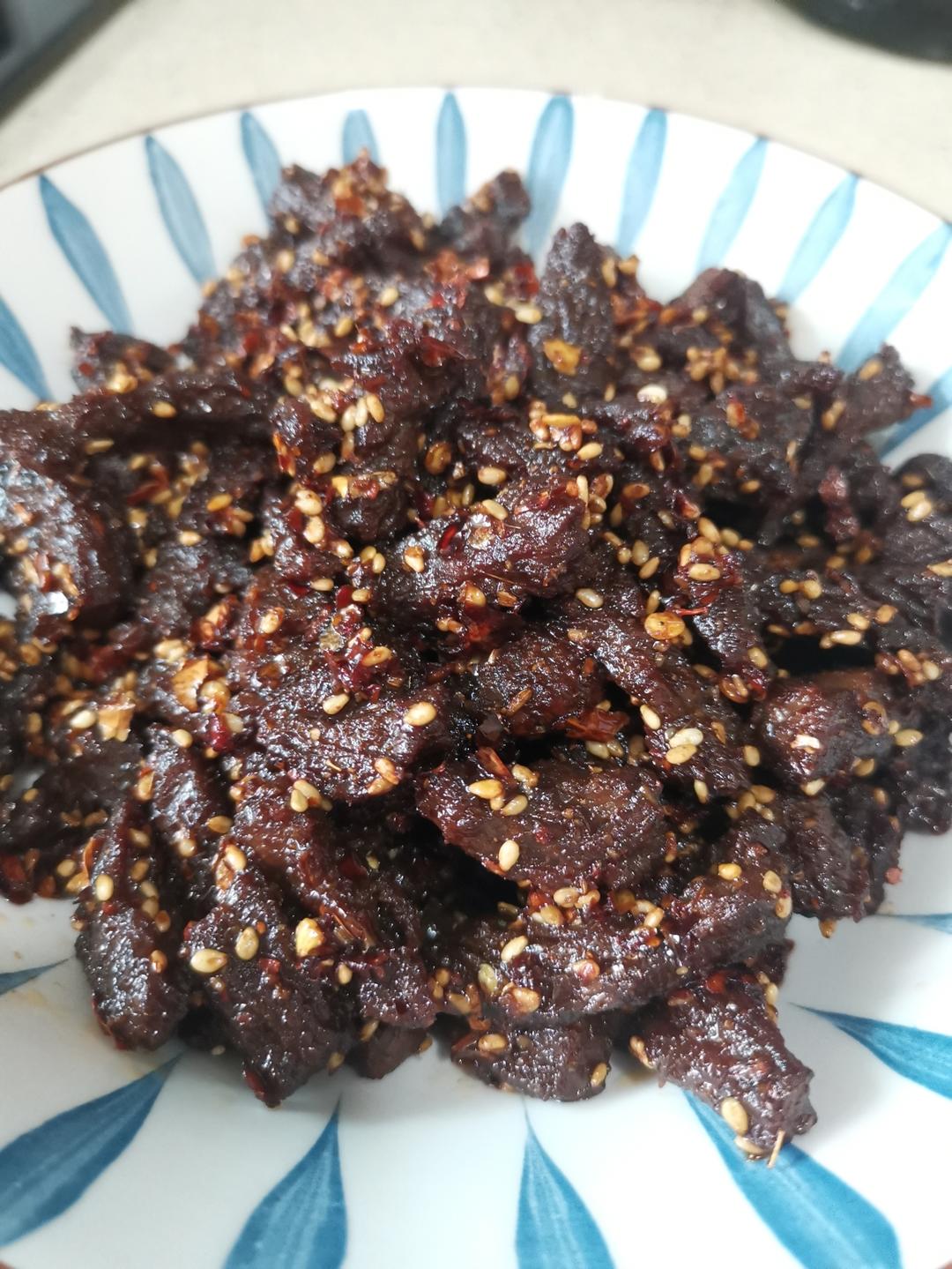 牛肉干（很受娃们喜爱）