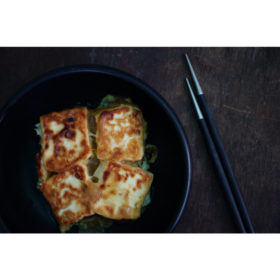 韩式煎豆腐 Side Dish Tofu