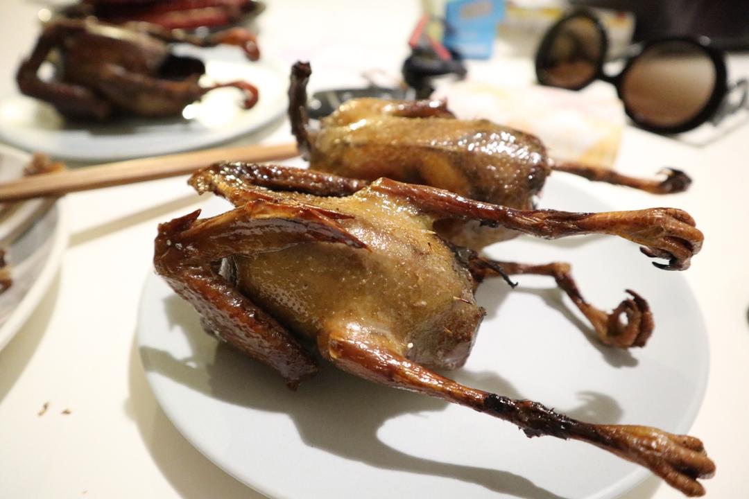 烤箱版脆皮乳鸽
