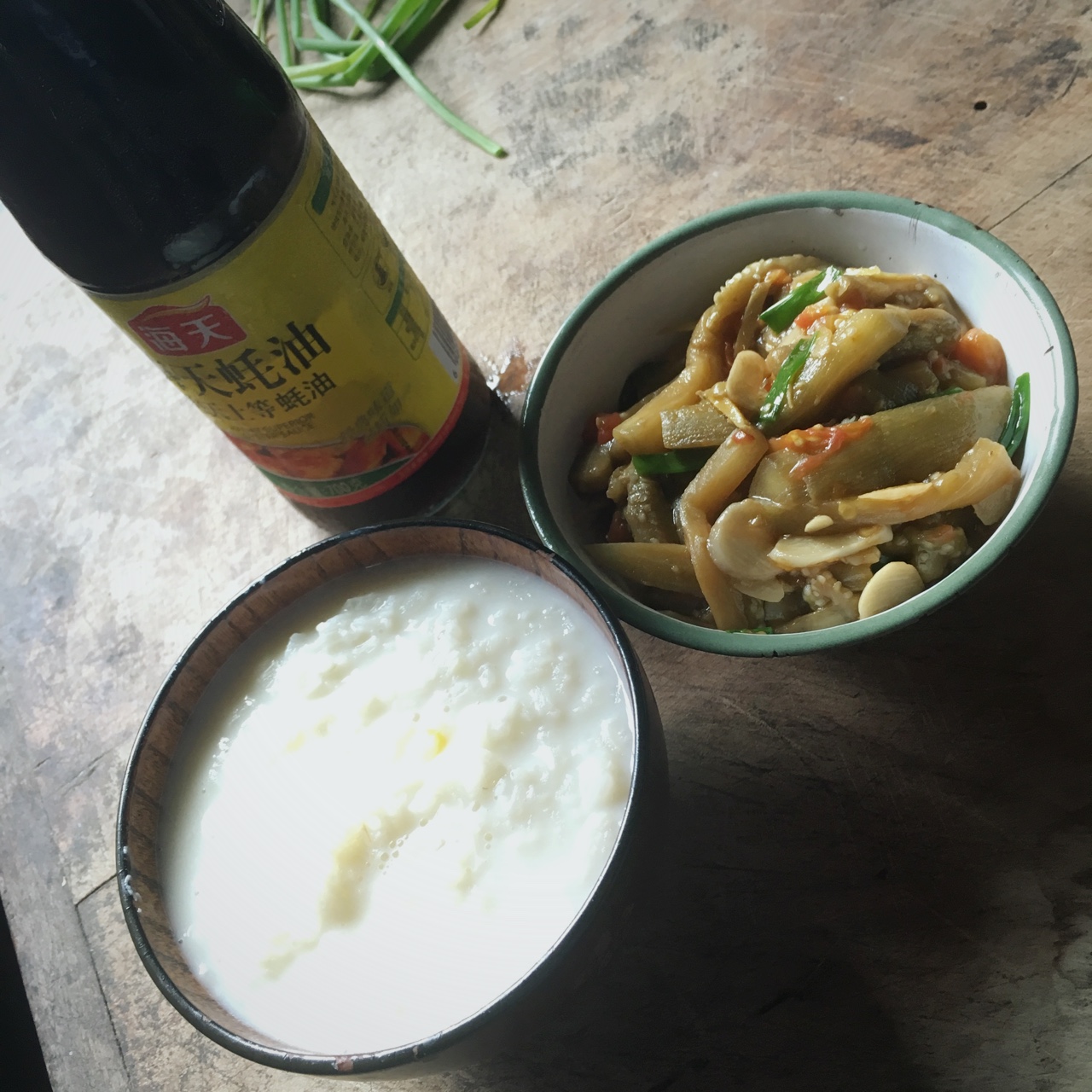 茄子炒西红柿