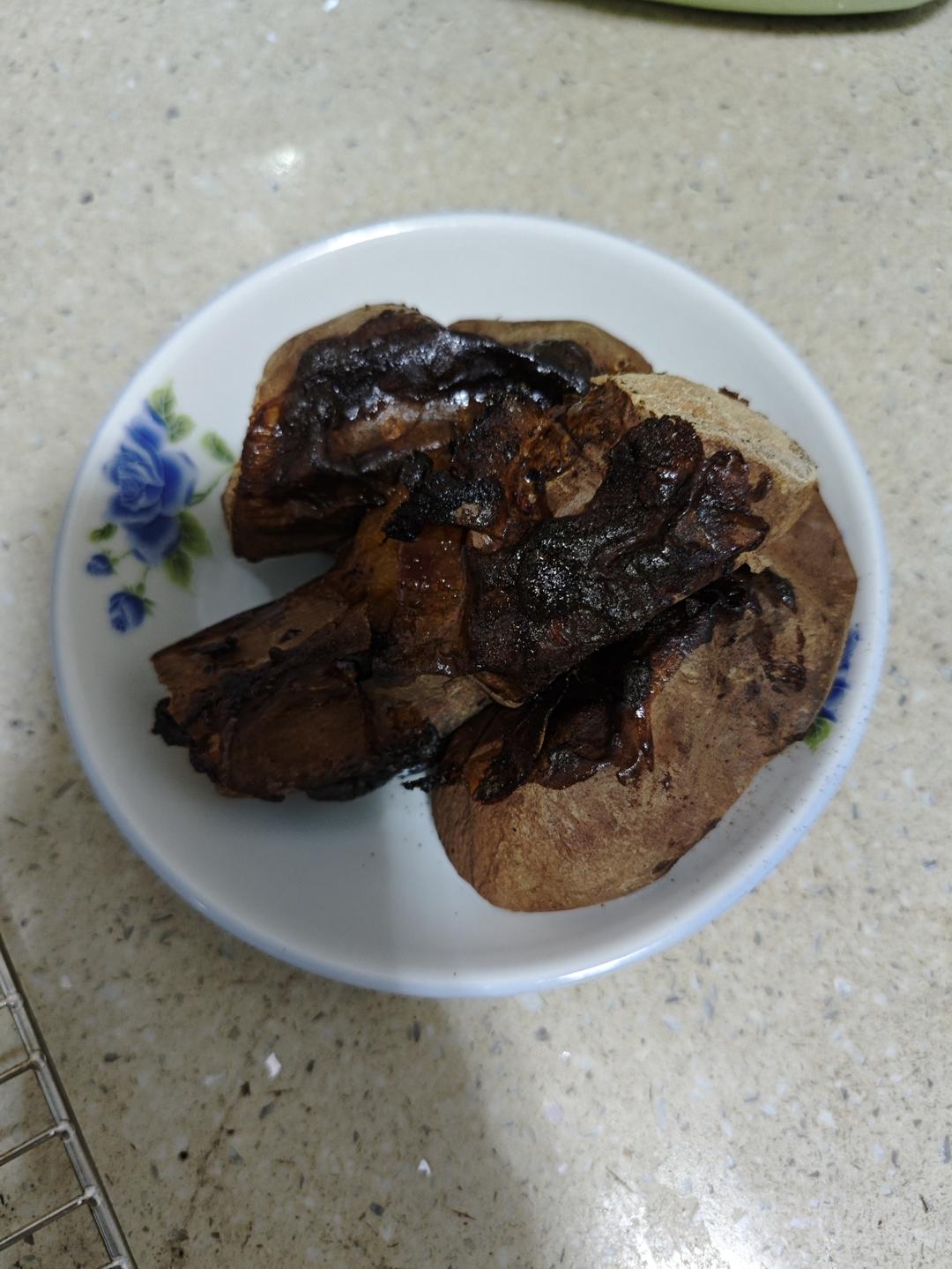 【糯唧唧的烤红薯】糖油四溢皮肉分离外糯里嫩吸溜着吃！