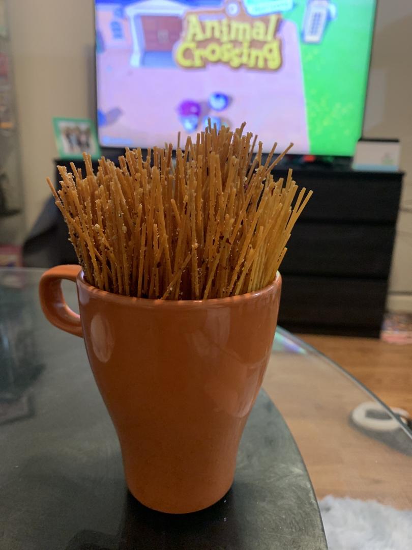 快手小零食炸意面