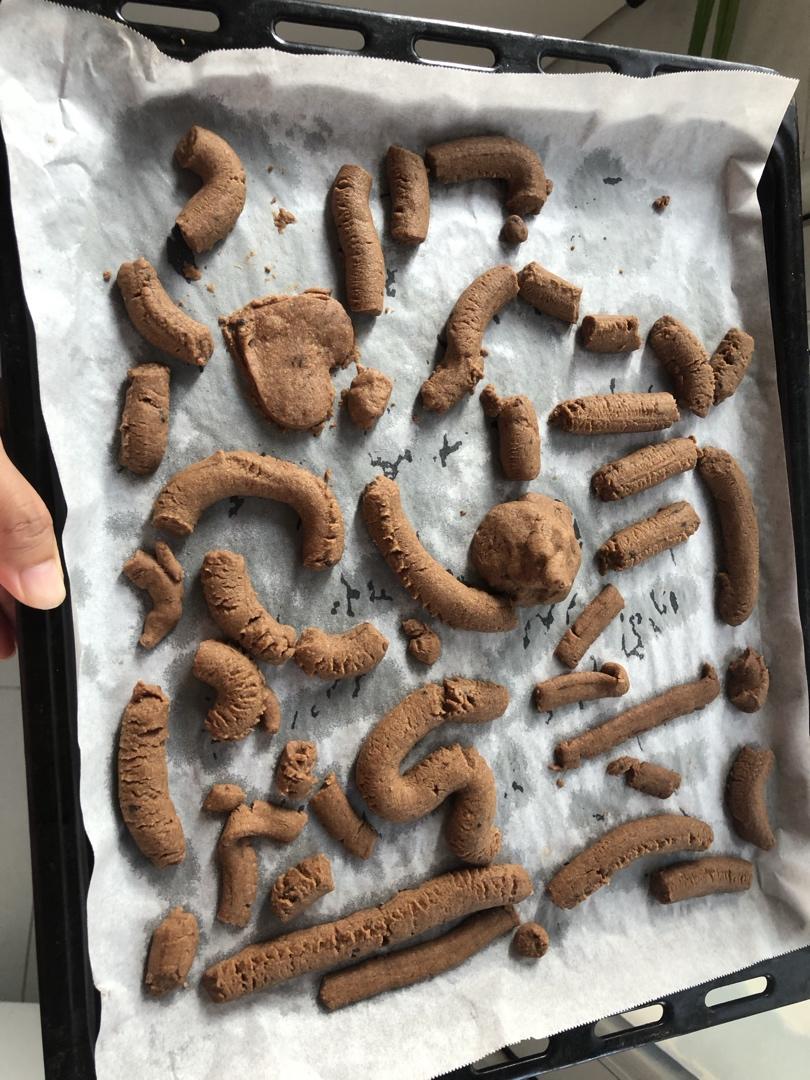 酥松到过份，香味醇厚有回味的咖啡小曲奇饼🍪