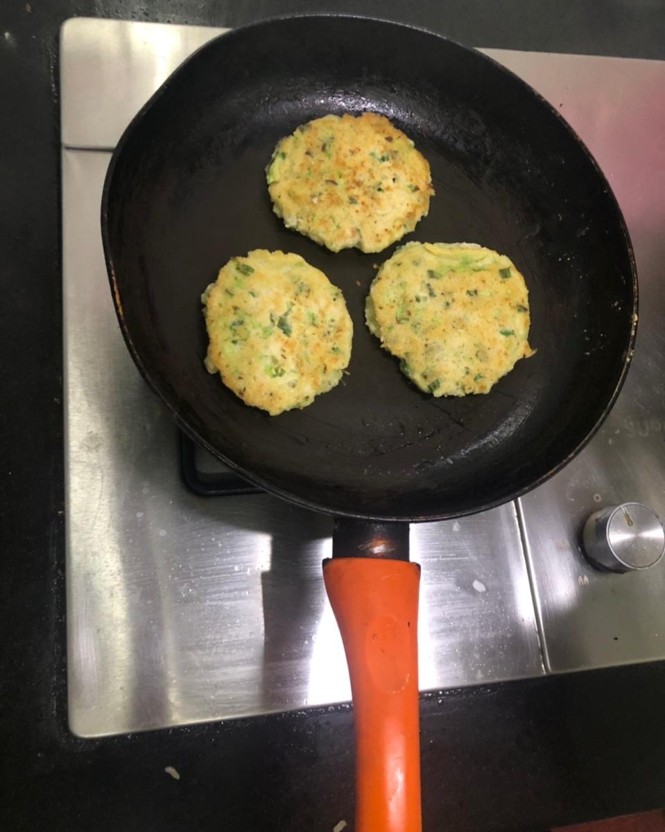 豆浆渣饼