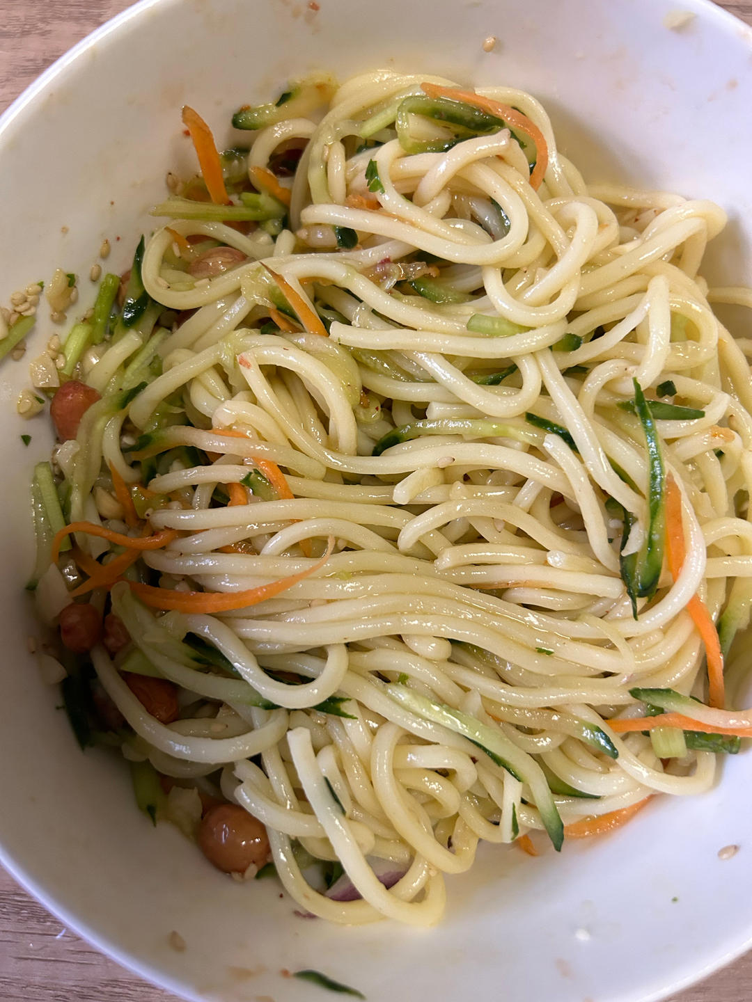 巨好吃㊙️酸辣凉拌面❗️十分钟搞定，简单快手❗️