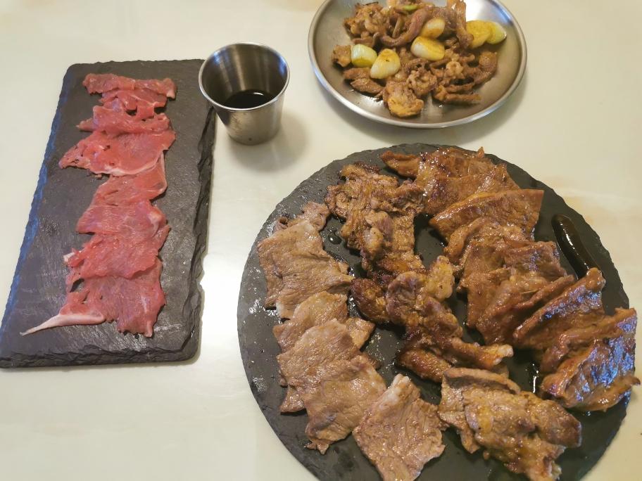 うえ上脳牛肉三吃