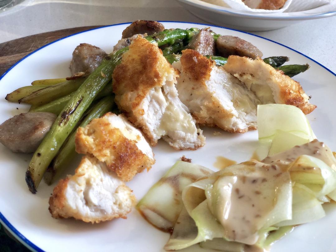 芝士鸡胸卷（快乐减肥菜谱+1！）的做法