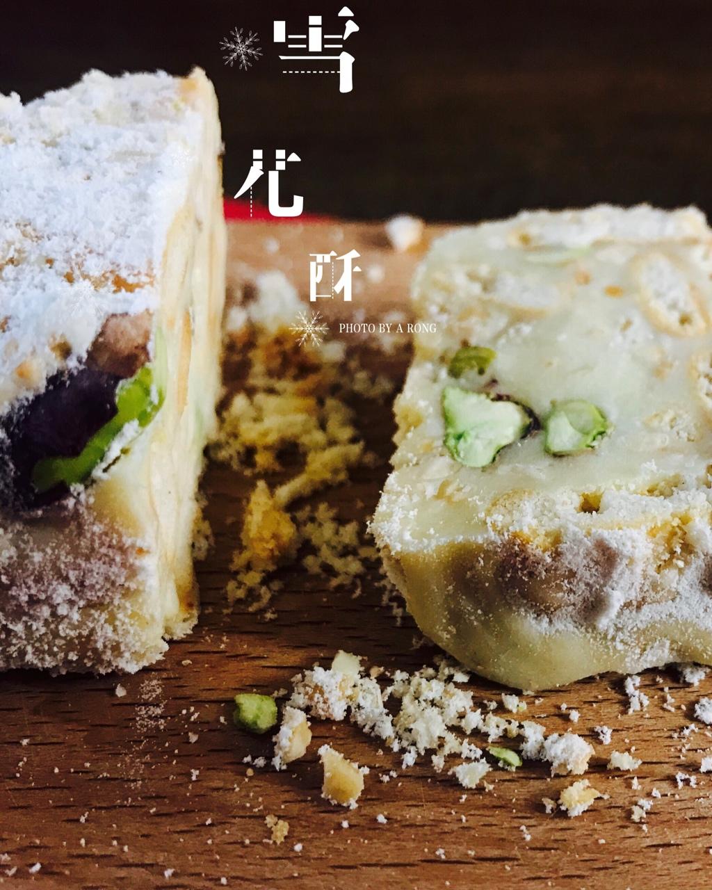 雪花酥（雪花饼，牛轧奶芙，奶酥）