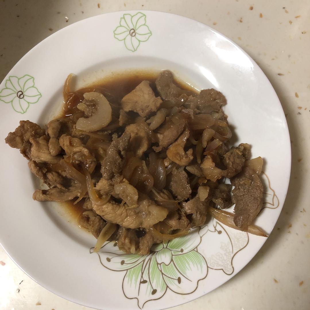 猪肉生姜烧