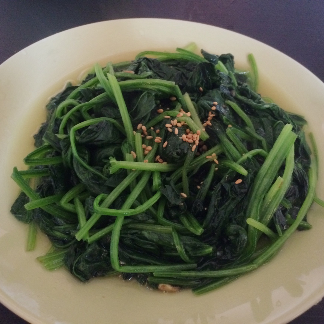 清炒菠菜