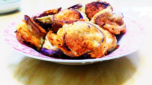 香煎土豆泥茄盒