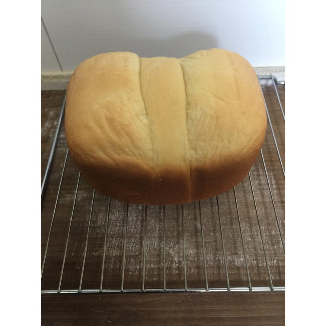 超级好吃的原味面包（面包机版）