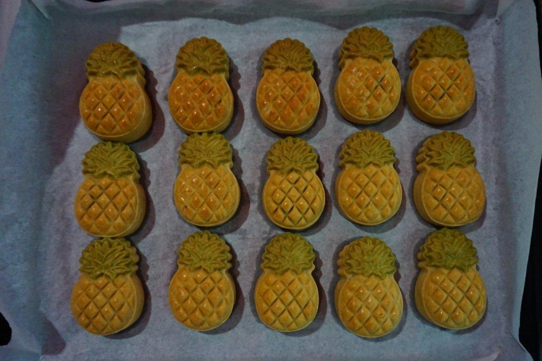 广式月饼通用饼皮（内附凤梨小菠萝🍍月饼的详细做法）