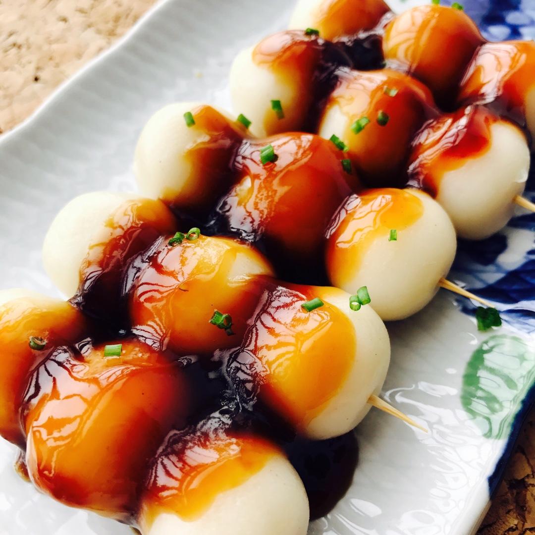 野生小怪兽做的酱油团子御手洗団子