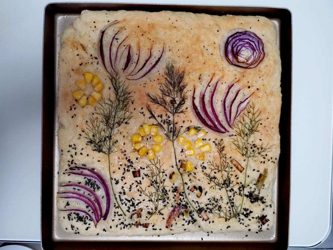 『研究了2年的完美食谱』最简单的免揉佛卡夏