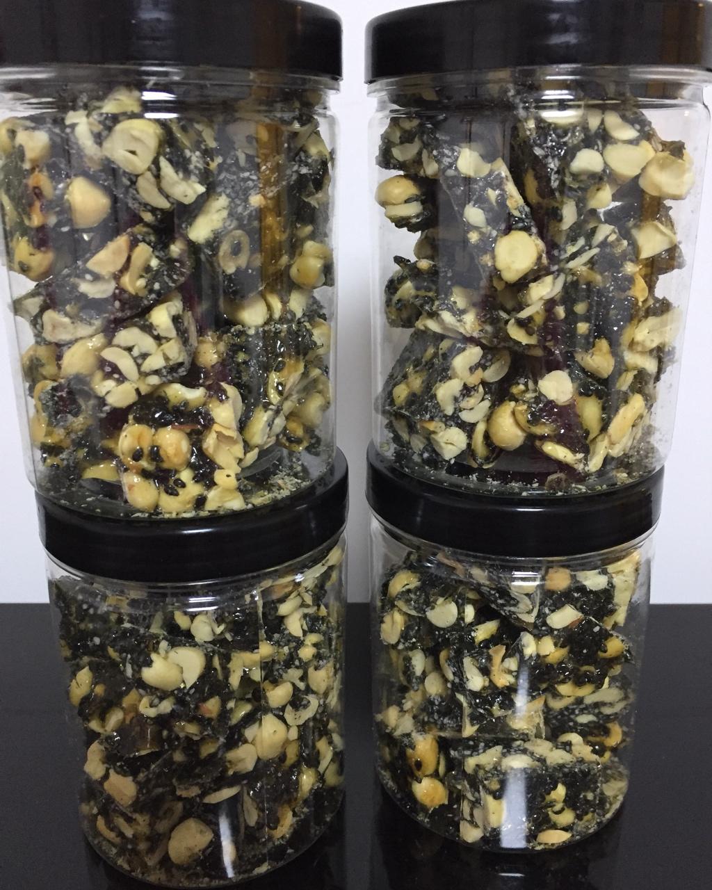 黑芝麻花生糖