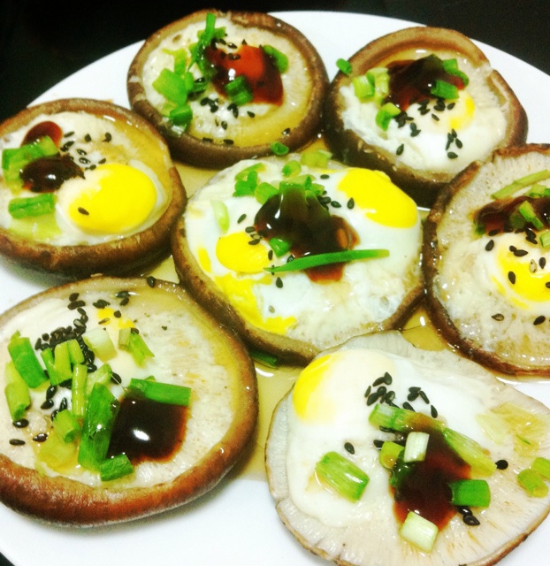 冬菇蒸鹌鹑蛋